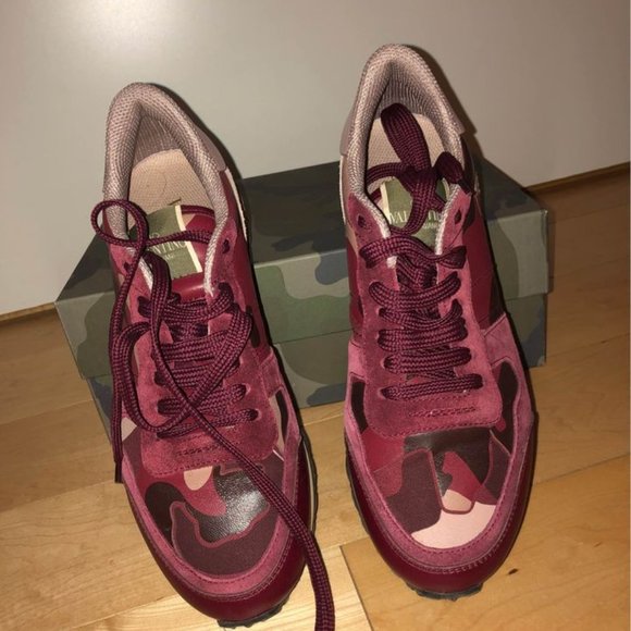 Valentino Rockrunner Camouflage Sneakers - Picture 4 of 7